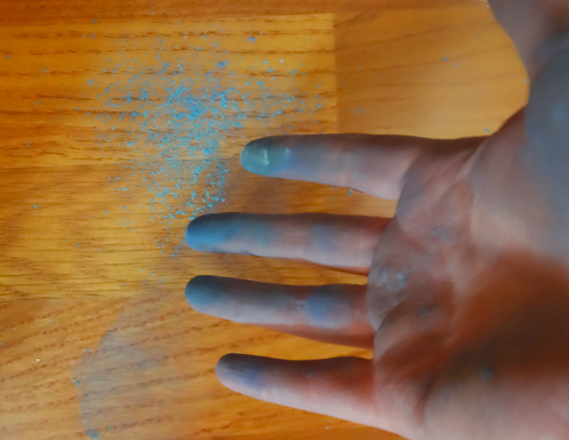 Feeling the blues today. (c) Amanda Balough